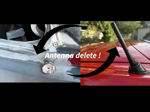 Honda S2000 Antenna Delete