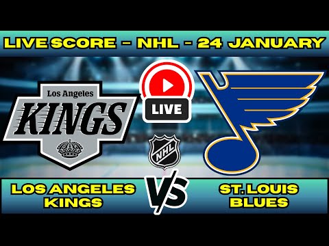 🔴 LIVE: Los Angeles Kings at St. Louis Blues | NHL Scoreboard | Season Series Rematch | Jan 23