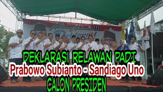 preview picture of video 'Deklarasi Relawan Prabowo Sandi Pemalang'