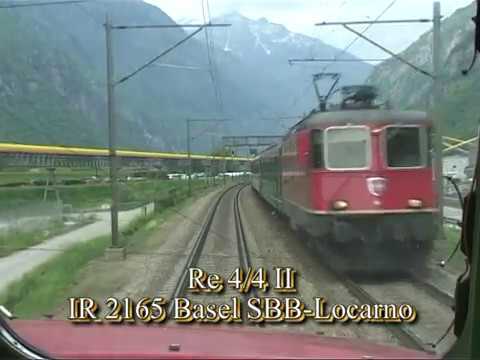 Ae 4/8 Churchill Chiasso - Basel SBB capitolo primo: Chiasso - Arth Goldau, parte 3/9