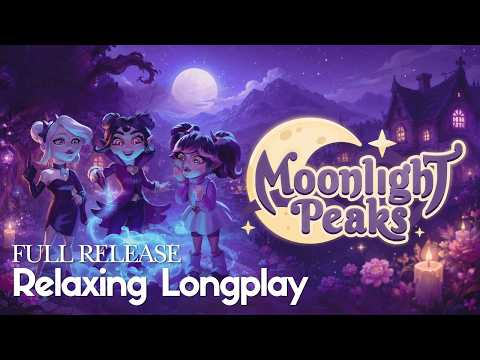 Moonlight Peaks Full Release 🌙 Relaxing Longplay (No Commentary)