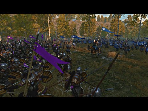 Sturgia VS Empire Skirmish - Cinematic Battle - Mount and Blade 2: Bannerlord