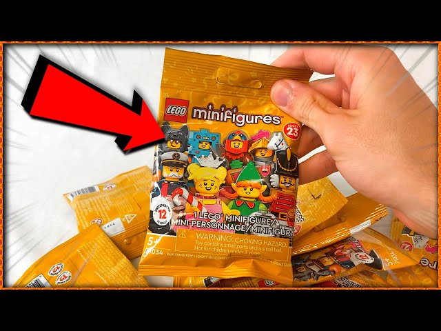 Vídeo relacionado con FCP Lego 71034 Minifigures Serie 23, Juego de sobres de edición limitada 2022, colección con 1 de 12 Elige tu personaje (Chaquetas)
