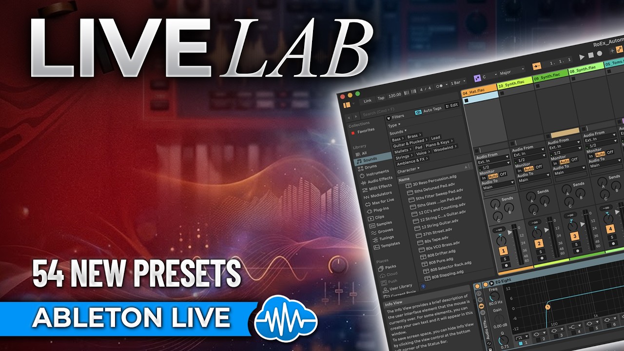 DAL002 - LiveLab - Ableton Live ( 54 presets ) - Video Preview 1