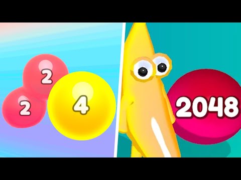Merge Jiggly Puzzle vs Jelly Man 2048 -  123456789 Gameplay (Max Level)