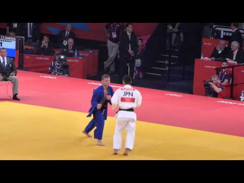 Masashi Ebinuma (JPN) vs Sasha Mehmedovic (CAN) - Judoka (Judo) - London 2012 Olympic Games