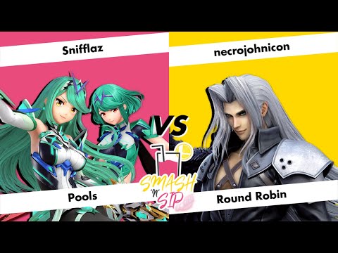Smash'n'Sip Refill #35 - Pools - Snifflaz (Aegis) vs. necrojohnicon (Sephiroth)