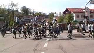 preview picture of video 'Patronatstag der Bayerischen Gebirgsschützen 2013 in Gmund'