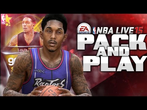 NBA LIVE 15 Ultimate Team - PACK AND PLAY! Sixth Man Of The Year!! LIGHTS OUT SHOOTING PERFORMANCE!!