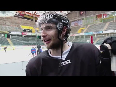 Playoffs 2016: Alain Berger vor dem ersten Finalspiel