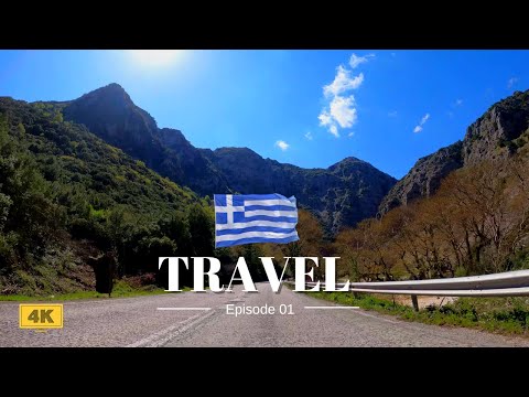 [4Κ] Driving in Greece (2022) : Kerasonas, Chani Terovou, Ioannina,  E90/A2