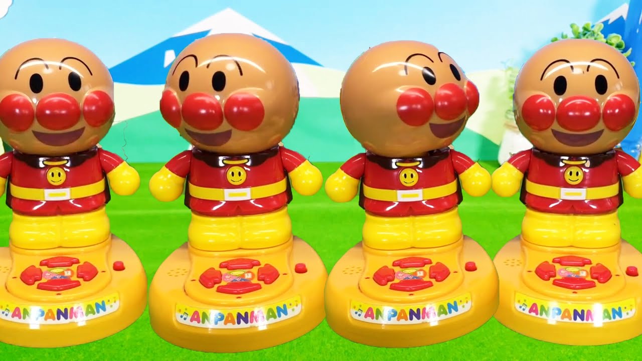 ホイホイホホホイ！アンパンマンとあっちむいてホイ！【寸劇】@minitoys2 アンパンマンおもちゃ アニメ