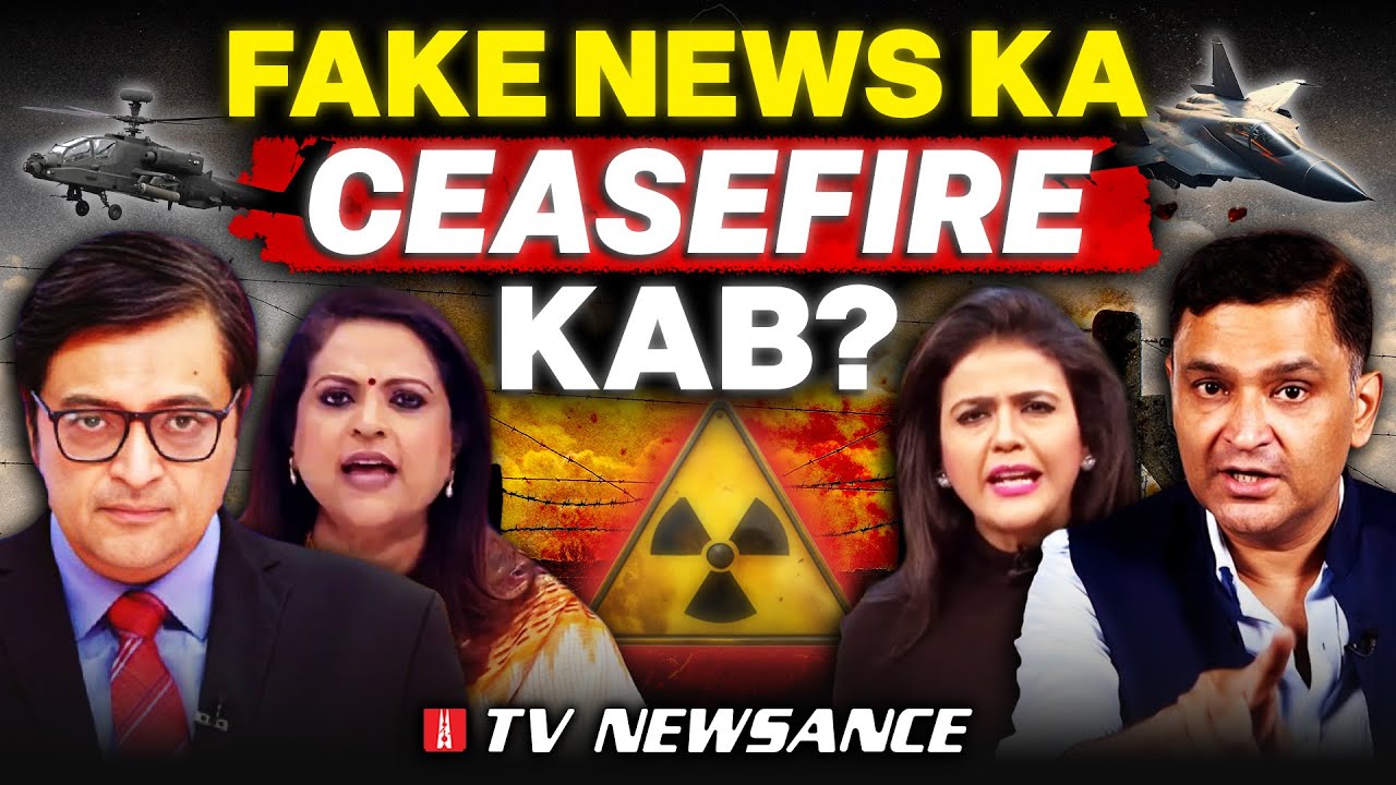 When News Anchors Bombed the Truth | TV Makes a Joke of War | Newsance 298