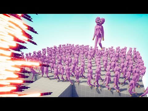 POPPY PLAYTIME KISSY MISSY vs EVERY GOD - TABS | Totally Accurate Battle Simulator