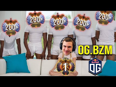 TOP 1 MMR vs RANK 200+ Looks Like - OG.bzm 100% MISMTACH! DOTA 2