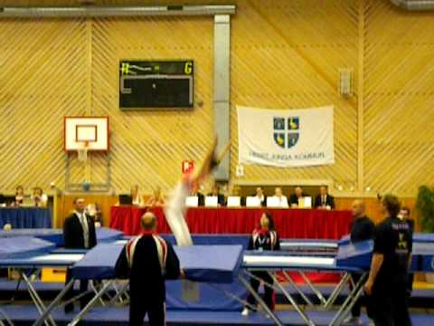Jorge Martin Avila Trampolin. Final Frivolten cup 2010 (medalla de bronce)