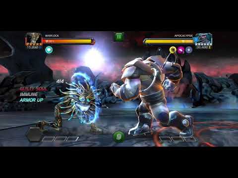 MCOC | Rise Of X Uncollected | Warlock vs Apocalypse final boss fight