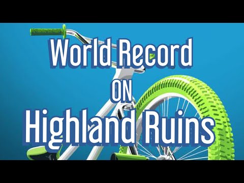world record on touchgrind bmx 2 highland ruins!
