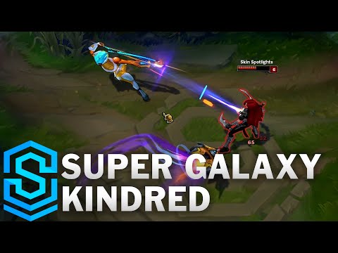 Super Galaxy Kindred Skin Spotlight - League of Legends