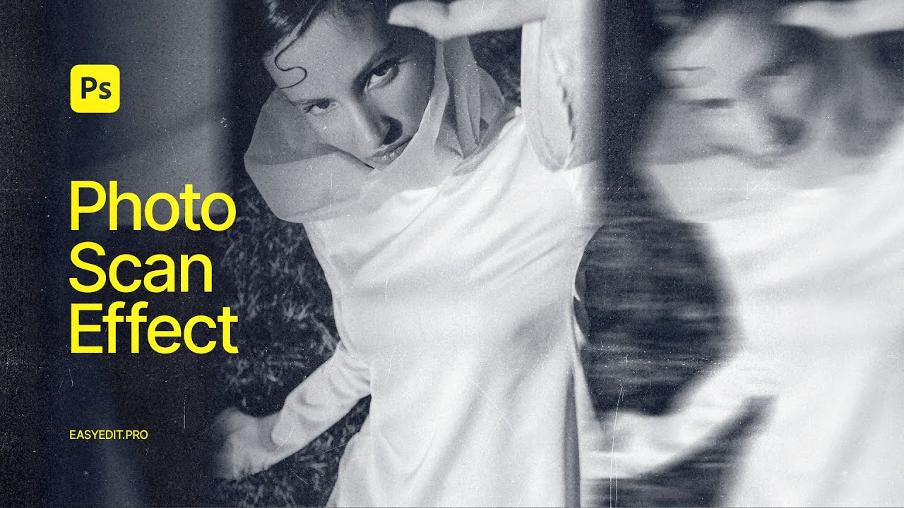 Make a Cool Photo Scan (Photocopy) Effect In Photoshop!