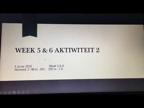 AFRIKAANS GRAAD 8: 17 Junie 2020 - periode 1 (17081)