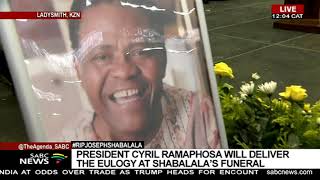Ladysmith Black Mambazo bid farewell to the late Joseph Shabalala