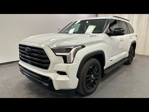 2025 Toyota Sequoia in White for sale at Davis GMC Buick Lethbridge in Lethbridge, AB