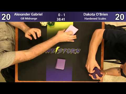 Alexander Gabriel (GB Rock) vs Dakota O'Brien (Hardened Scales) - Sunday Night Modern 6/9/19