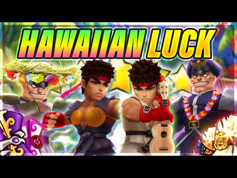2nd SF LD Nat 5?! Hawaiian LUCK! - M. Bison & Ryu BUFF Please!
