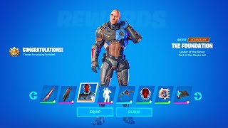 HOW TO UNLOCK FOUNDATION SKIN IN FORTNITE (Unlock ALL Foundation Challenges Rewards)