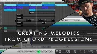 Logic Tutorial: Creating Melodies from Chord Progressions - 'Secret Knowledge' w/ Matt Shadetek Pt 4