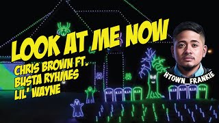 Look at me Now - @ChrisBrownTV ft. @bustarhymes &amp; @lilwayne | Light Show by: @htownfrankie