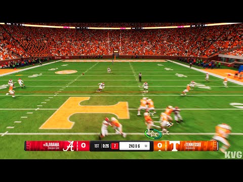 College Football 25 - Alabama Crimson Tide vs Tennessee Volunteers - Gameplay (PS5 UHD) [4K60FPS]