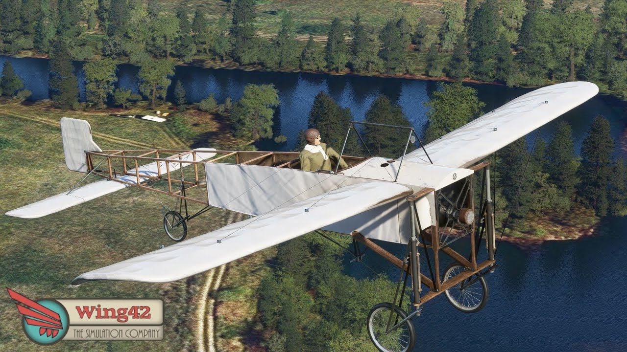 Wing 42's BlÃ©riot XI! - First Look Review! - MSFS 2020 - YouTube