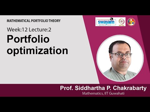 Mathematical Portfolio Theory Intro Video