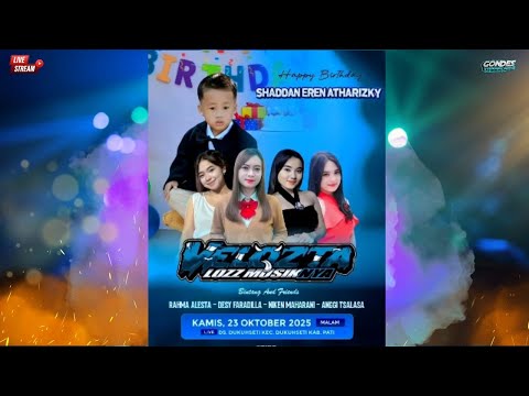 LIVE VELOZTA MUSIC - HAPPY BIRTHDAY SHADDAN EREN ATHARIZKY