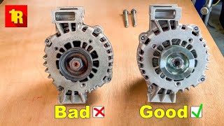 How To Easily Diagnose And Replace A Failing Alternator!!