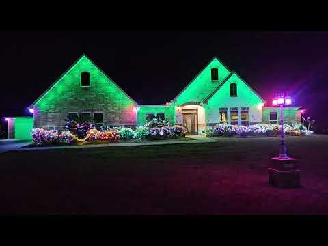 Help 12 Nighttime view of Bright Home Lights