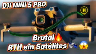 DJI MINI 5 PRO - RTH sin SATÉLITES- Test Extremo en Español