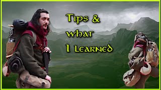 Medieval Camping: What I Learned