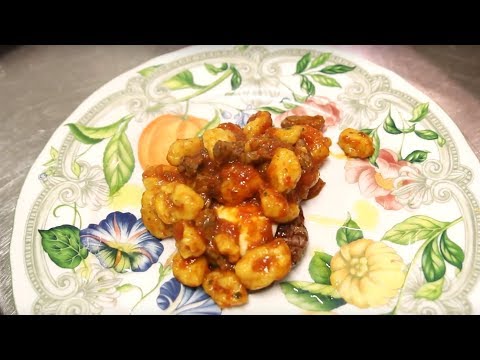 Le ricette di una volta - Gnocchi con pomodoro e carne