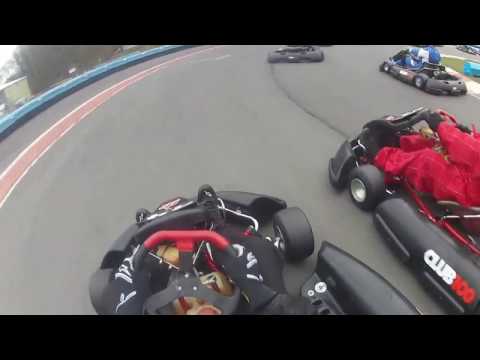 Club100 Buckmore Park Quadrant Series 2017, Round 1, Heat 2. Part 1..