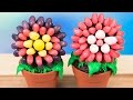 Jelly Bean Flower Pot Cupcakes from Cookies ...
