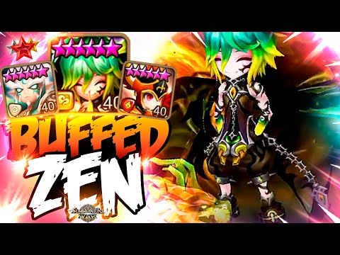 BUFFED ZEN (Wind Shadowcaster) - Summoners War