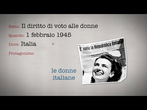Accadde quel giorno (pt.18) - Il diritto di voto alle donne