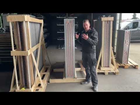 Trocknung Produktion - Ein kleiner Einblick in unsere Trocknungsproduktion - Wärmetauscher Gebläse