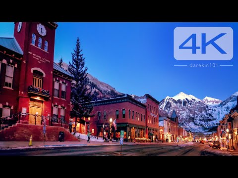 Telluride Colorado - Cinematic Walking Tour 4K