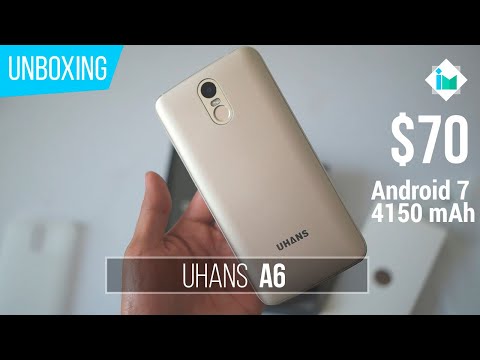 UHANS A6 – Unboxing en español
