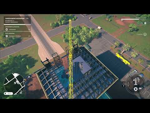 Bau Simulator PS5 Deutsch #265 Spaceport DLC Fahrzeugmontagegebäude Teil 13