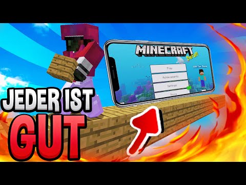 SO EVERYONE IS GOOD in SKYWARS 😱 [Minecraft Bedrock]